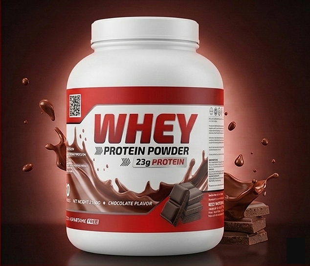 Ritzy Whey Protein product container